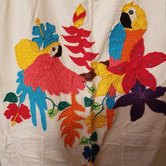 Tropical Art Tank Top - Picture 1 of 5